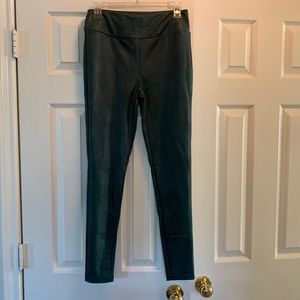 Lularoe LUXE leggings, slinky, sexy forest green